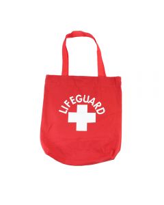 Red with White Lifeguard High Tide Tote