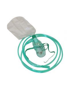 Pediatric Non-Rebreather Mask With Oxygen Supply Tubing