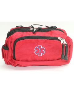 Lifeguard Red Deluxe First Aid Fanny Pack Front