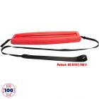 LIFE™ Patrol Rescue Tube in Lifeguard Red with Black Strap