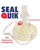 Seal Quik™ Mask Clear with Red Cap