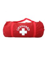 Small Lifeguard Duffle in Lifeguard Red™ With White Lifeguard Logo