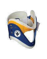 Blue, Yellow and White Extrication Collar - Child Collar Closed