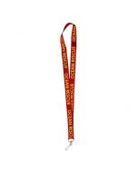 Lifeguard Red with Yellow Text Heavy Duty Ocean Rescue Lanyard